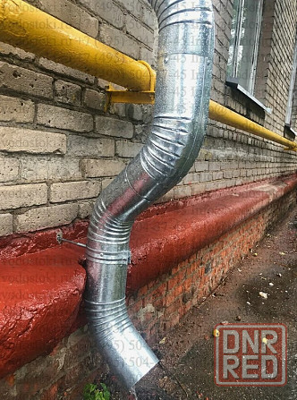 Водосток, желоба, воронки, гофро-колено, изделия из жести Донецк Донецк - изображение 8