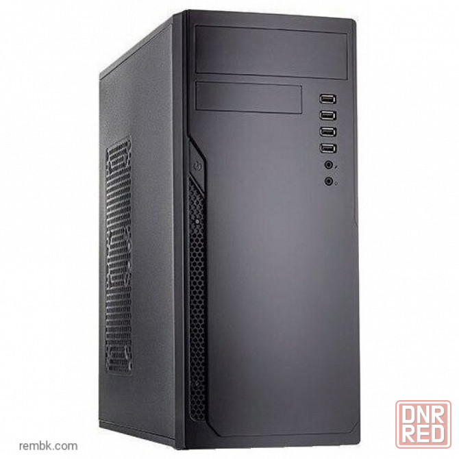 Корпус atx foxline fl-301-fz500r 500 вт чёрный по доступной цене в макеевке днр | Гарантия Донецк - изображение 1