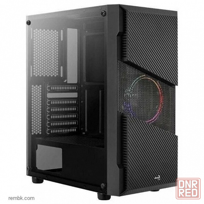 Компьютерный корпус aerocool menace saturn frgb v1 черный в макеевке днр | Гарантия Донецк - изображение 1