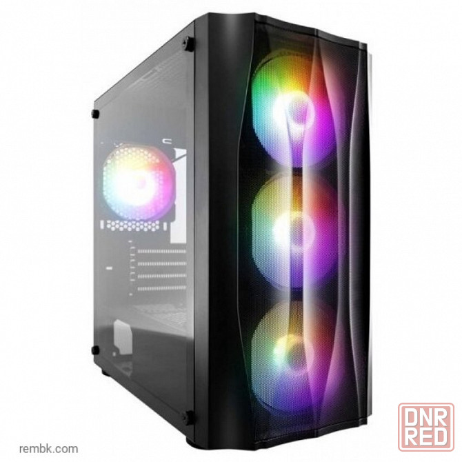 Корпус 1stplayer firebase x3-m, черный (x3-m-bk-4f1) по доступной цене в макеевке днр | Гарантия Макеевка - изображение 1