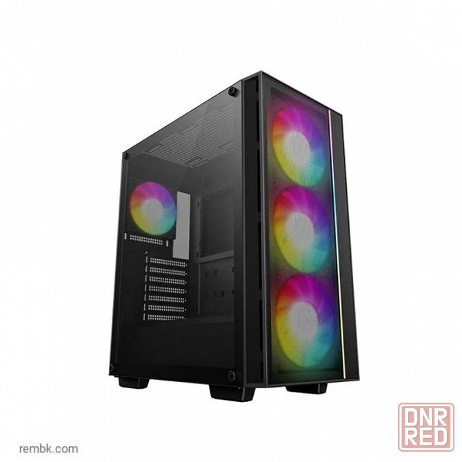 Корпус deepcool matrexx 55 v4 mesh черный без бп atx 7x120mm 2x140mm 2xusb3.0 audio bott psu по доступной цене в макеевке днр | Гарантия Макеевка - изображение 1