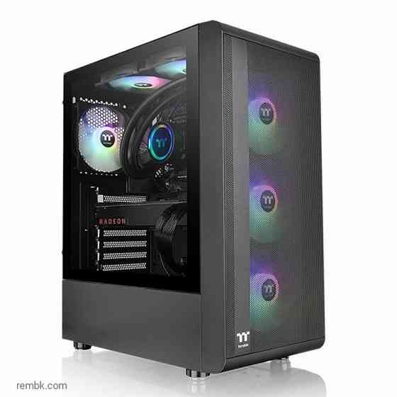Корпус thermaltake s200 tg argb ca-1x2-00m1wn-00 black по доступной цене в макеевке днр | Гарантия Макеевка