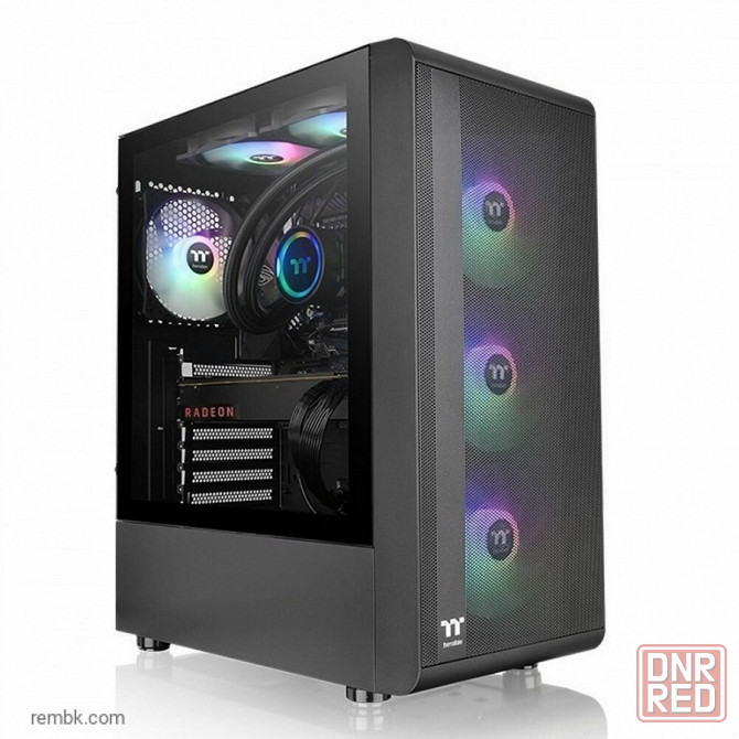 Корпус thermaltake s200 tg argb ca-1x2-00m1wn-00 black по доступной цене в макеевке днр | Гарантия Макеевка - изображение 1