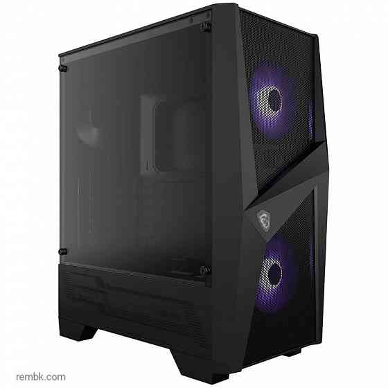 Корпус atx msi mag forge 100m без бп чёрный по доступной цене в макеевке днр | Гарантия Макеевка