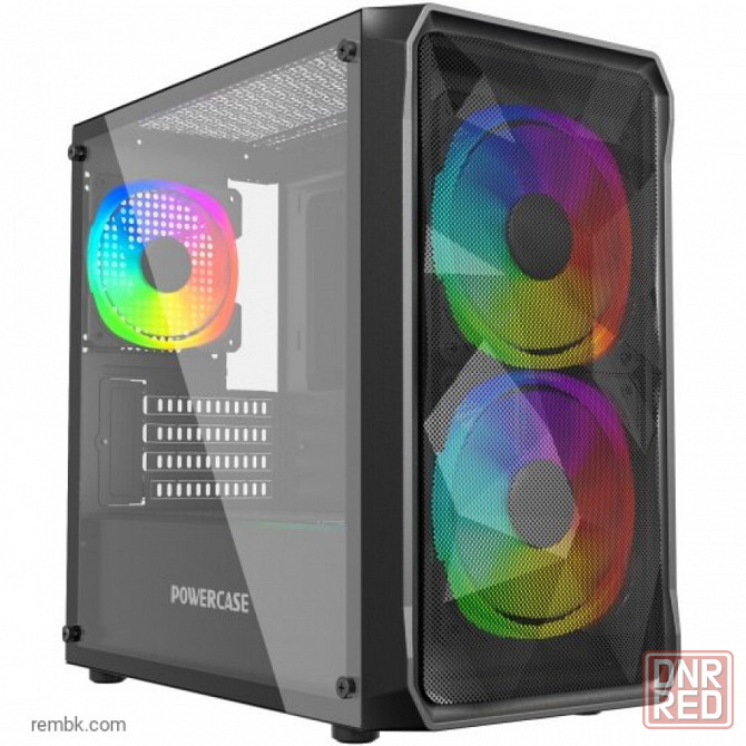 Корпус powercase mistral micro a3b argb, черный (cmmab-a3) в макеевке днр | Гарантия Макеевка - изображение 1