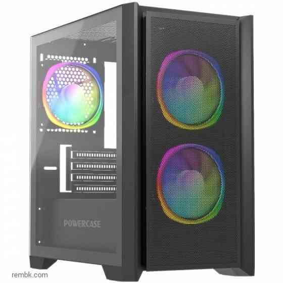Корпус powercase alisio micro z3b argb, черный (camzb-a3) в макеевке днр | Гарантия Макеевка