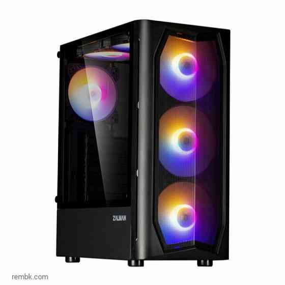 Корпус miditower zalman n4 black (atx, window, 6xrgb fan, usb2.0 x2, usb3.0x1, без бп) в макеевке днр | Гарантия Макеевка