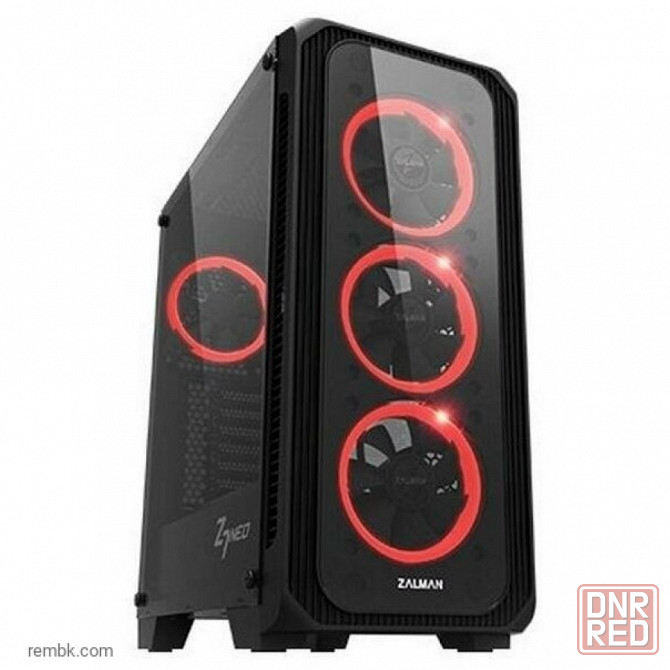 Корпус atx zalman z7 neo без бп чёрный в макеевке днр | Гарантия Макеевка - изображение 1