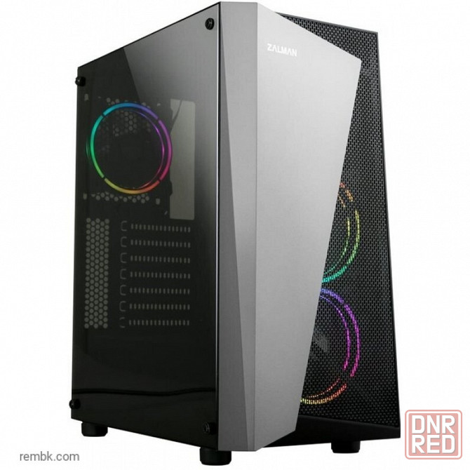 Корпус zalman s4 plus, atx, black, window, 1x5.25", 4x3.5", 1x2.5", 2xusb2.0, 1xusb3.0, front 2x120mm, rear 1x120mm в макеевке днр | Га Макеевка - изображение 1
