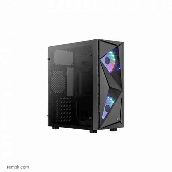 Корпус atx miditower aerocool (formula) glider cosmo-g-bk-v1 black | Гарантия Макеевка