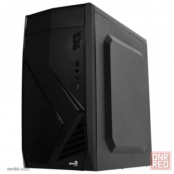 Корпус mini-tower aerocool (formula) [cs-102] atx, с бп, черный | Гарантия Макеевка - изображение 1