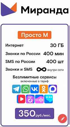 Стартовый пакет Миранда Макеевка