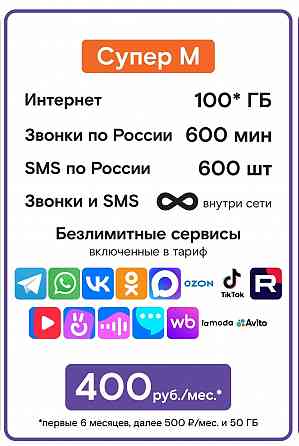 Стартовый пакет Миранда Макеевка