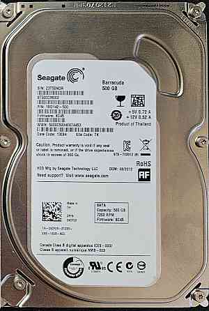 Жёсткие диски SATA 3,5" 500гб Макеевка
