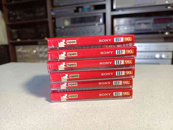 Запечатанные аудиокассеты Sony HF90 Донецк