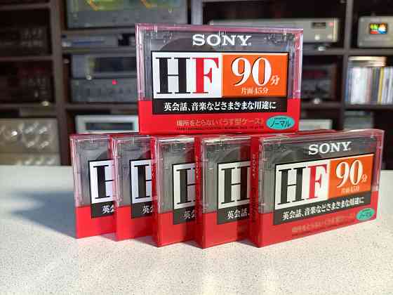 Запечатанные аудиокассеты Sony HF90 Донецк