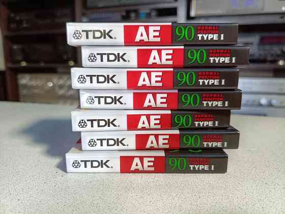 Запечатанные аудиокассеты TDK. AE90 Донецк