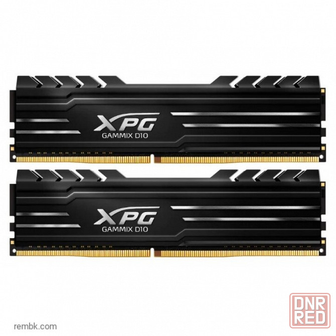 Оперативная память adata xpg gammix d10 16gb (8gbx2) ddr4 3600mhz dimm 288-pin ax4u36008g18i-db10 по доступной цене в макеевке днр | Гарантия Макеевка - изображение 1