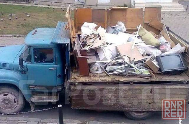 Вывоз мусора. КамАЗ, Зил, Газель. Грузчики Донецк - изображение 2