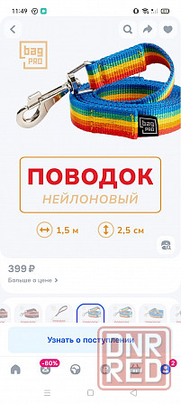 Намордник и поводок для собаки Донецк - изображение 1