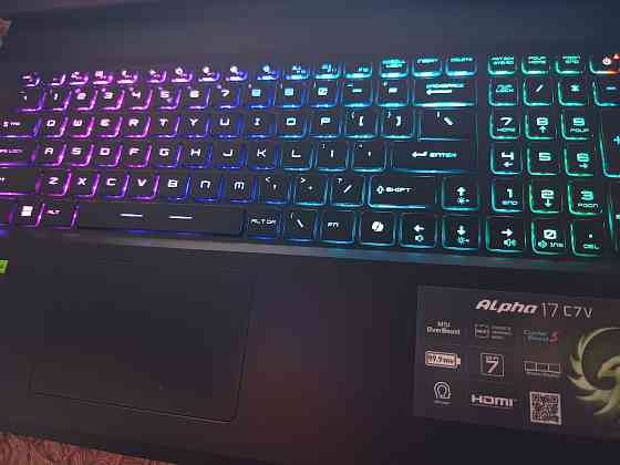 MSI Alpha 17 C7VF/17,3/Ryzen 9 7940HX/16 Гб DDR5/SSD M2 NWME-1024 Гб/RTX 4060/ 114 999 Донецк