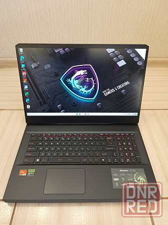 MSI Alpha 17 C7VF/17,3/Ryzen 9 7940HX/16 Гб DDR5/SSD M2 NWME-1024 Гб/RTX 4060/ 114 999 Донецк - изображение 1