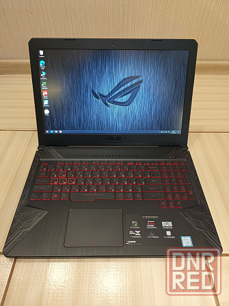 Asus TUF-FX80GE8300/15,6/Intel Core i5-8300H/SSD М2 NWMe-128 Гб+HDD-1TB/16Гб DDR4/GTX 1050Ti/ 36 999 Донецк - изображение 1