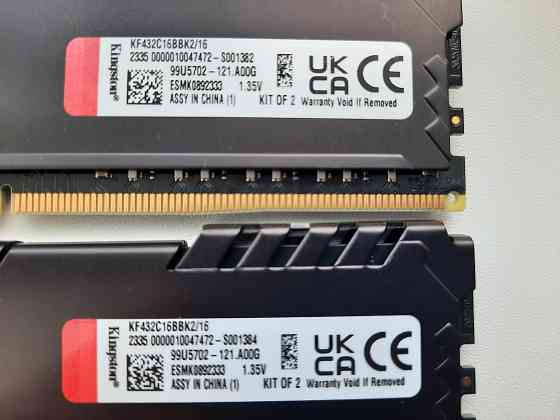 DDR4 Kingston Fury 2х8 Донецк