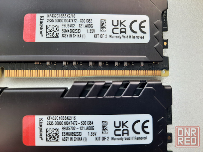 DDR4 Kingston Fury 2х8 Донецк - изображение 3