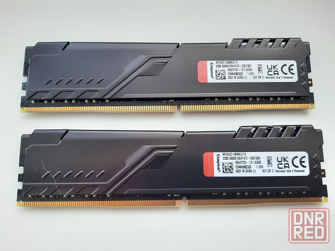 DDR4 Kingston Fury 2х8 Донецк - изображение 2