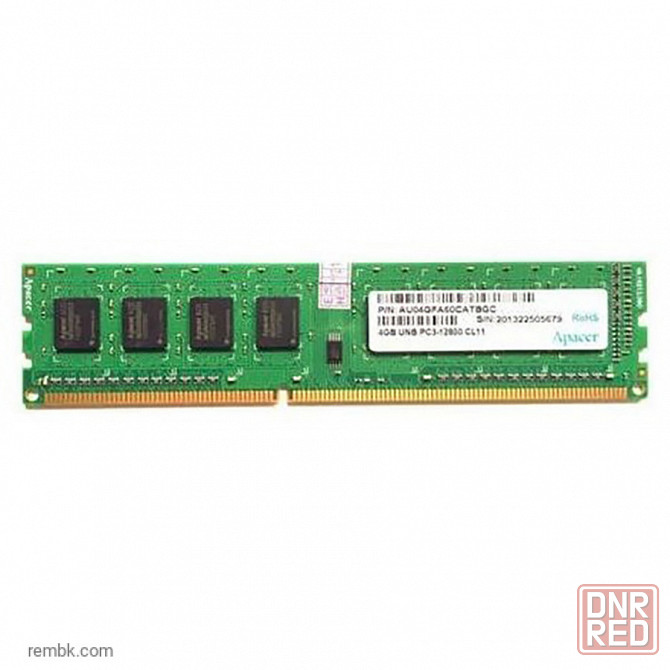 Оперативная память dimm ddr3 apacer 4гб 1600 мгц cl11 (au04gfa60catbgc) в макеевке днр | Гарантия Макеевка - изображение 1