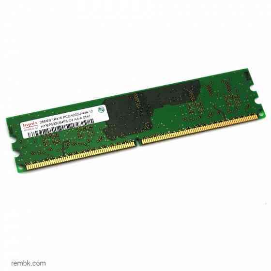 Оперативная память dimm ddr2 hynix 256 мб 533 мгц cl4 (hymp532u64bp6-c4) б/у в макеевке днр | Гарантия Макеевка