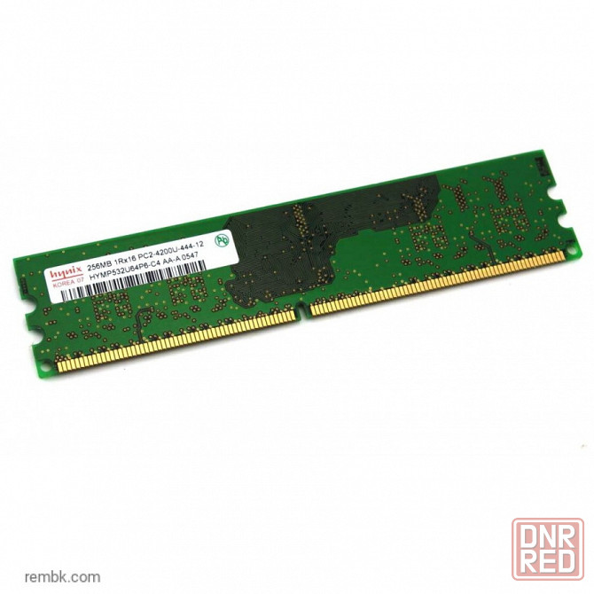 Оперативная память dimm ddr2 hynix 256 мб 533 мгц cl4 (hymp532u64bp6-c4) б/у в макеевке днр | Гарантия Макеевка - изображение 1