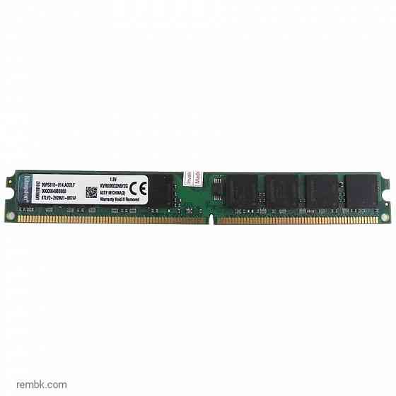 Оперативная память dimm ddr2 kingston 2 gb 800 мгц (kvr800d2n6/2g) б/у | Гарантия Макеевка