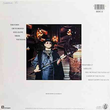 Виниловая пластинка LP "Elton John"- "Ice on Fire" Донецк
