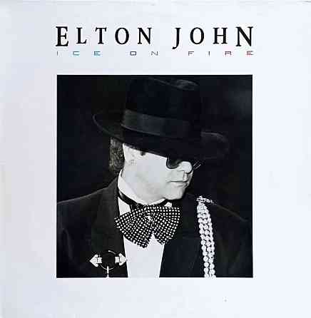 Виниловая пластинка LP "Elton John"- "Ice on Fire" Донецк