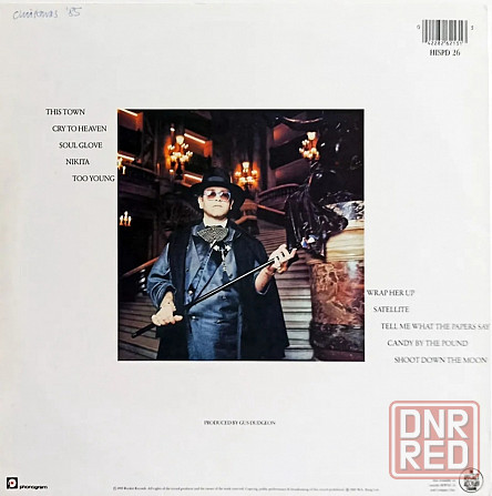 Виниловая пластинка LP "Elton John"- "Ice on Fire" Донецк - изображение 2
