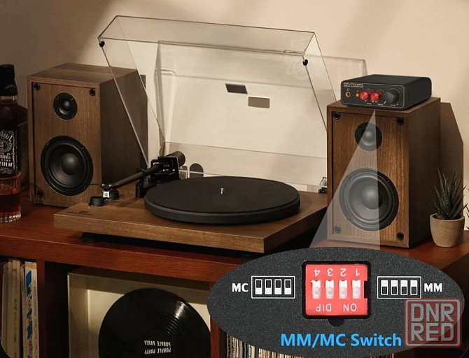 Douk Audio T14-EQ Мини-MM MC фонокорректор Донецк - изображение 4