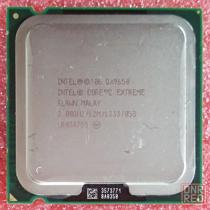 Intel Core 2 Extreme QX9650 3.00 GHz (12MB cache) Socket 775 - обмен на 160шт нерабочей памяти озу Донецк - изображение 1