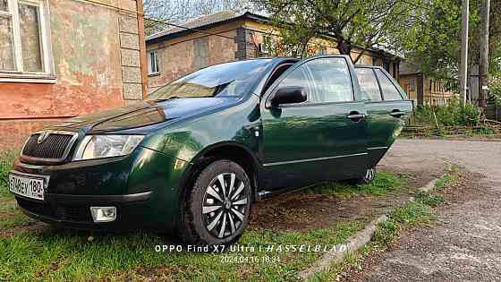 Skoda Fabia 2002, 1.4, универсал газ/бензин , есть фаркоп Донецк