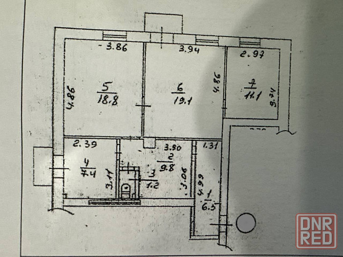 Аренда офиса. 80 м2. Артема 125А. Напротив библиотеки Крупской. Донецк - изображение 8
