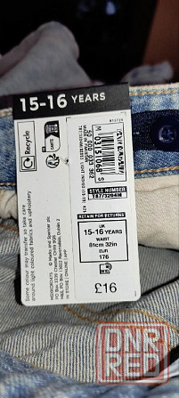 Джинсы Marks&Spencer для подростка 15-16 лет Донецк - изображение 2