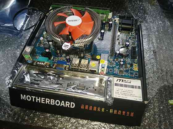Новый 4ядерный комплект A8-3820 с 16гб памяти с видео Radeon HD 6550D Горловка