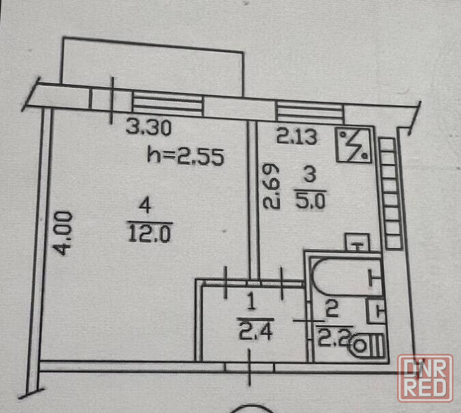 Продается 1 комнатная квартира, ул. Щетинина Донецк - изображение 7