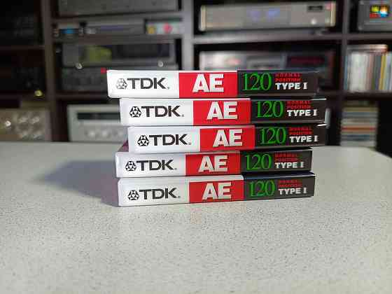Запечатанные аудиокассеты TDK. AE120 Донецк