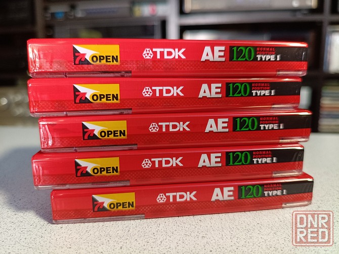 Запечатанные аудиокассеты TDK. AE120 Донецк - изображение 4