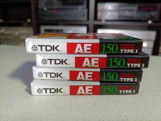 Запечатанные аудиокассеты TDK. AE150 Донецк