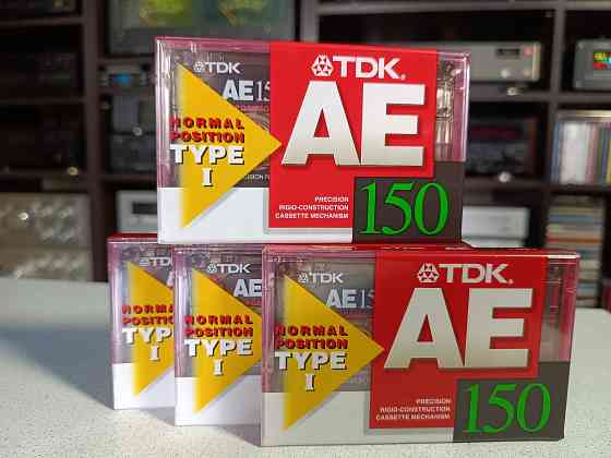 Запечатанные аудиокассеты TDK. AE150 Донецк