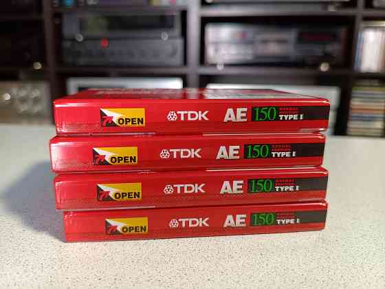 Запечатанные аудиокассеты TDK. AE150 Донецк