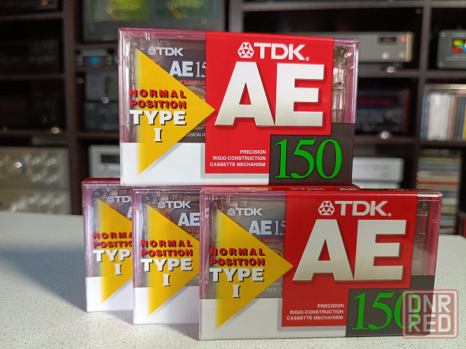 Запечатанные аудиокассеты TDK. AE150 Донецк - изображение 1